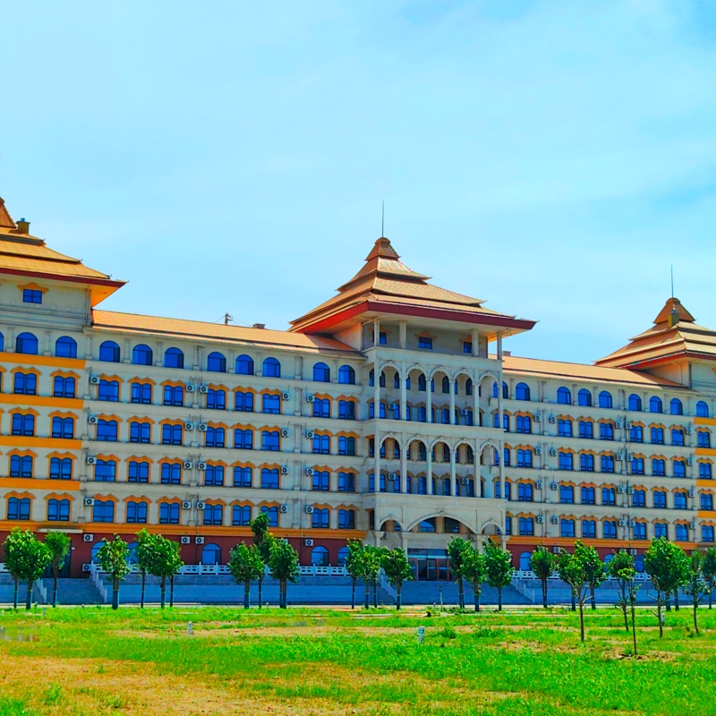 The YunGui Building of Hebei International Studies University